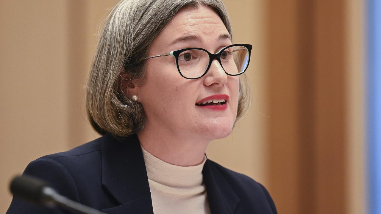 CEO of Coles Supermarkets Leah Weckert in Canberra. Picture: NCA NewsWire / Martin Ollman