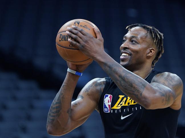 Dwight Howard has scored 468 points this season for the Los Angeles Lakers.