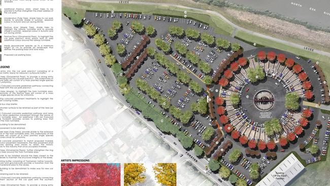 The Northern car park redevelopment Inveresk – Proposed design. Picture: SUPPLIED