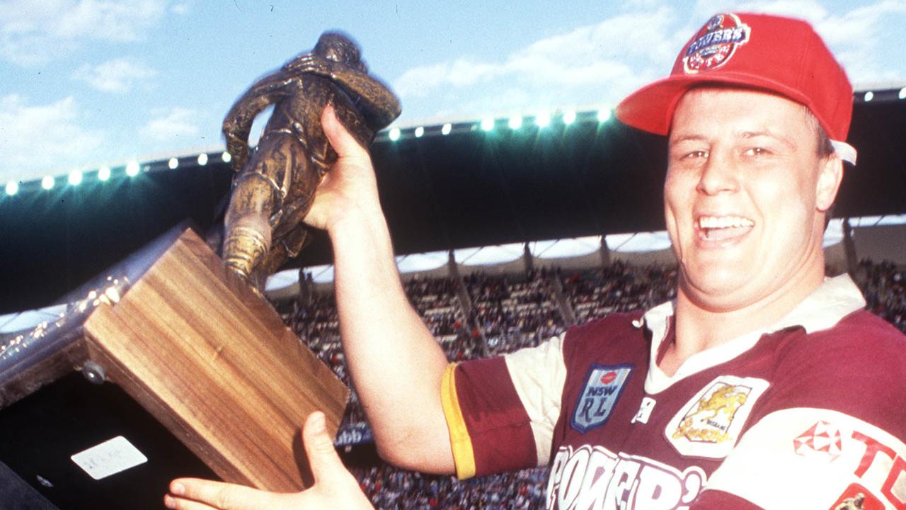 Brisbane Broncos great Glenn Lazarus. Picture: NRL Imagery.