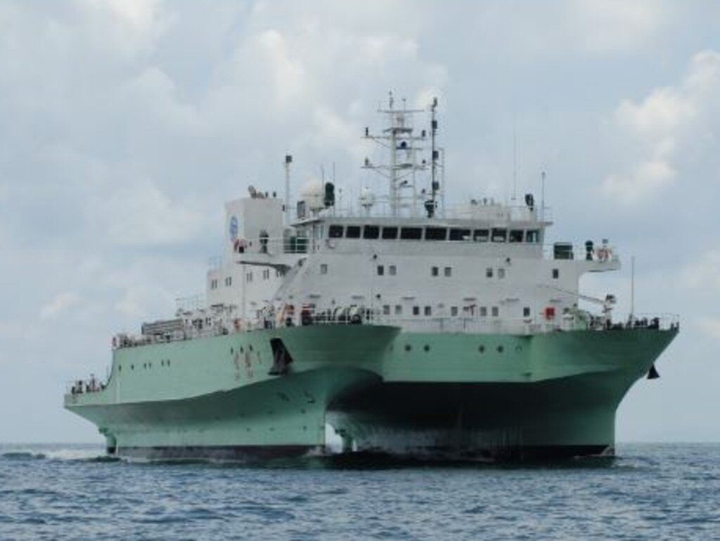 China’s Shiyan-1 survey vessel was in September evicted from India’s exclusive economic zone around the Andaman and Nicobar Islands. Picture: Chinese Academy of Sciences