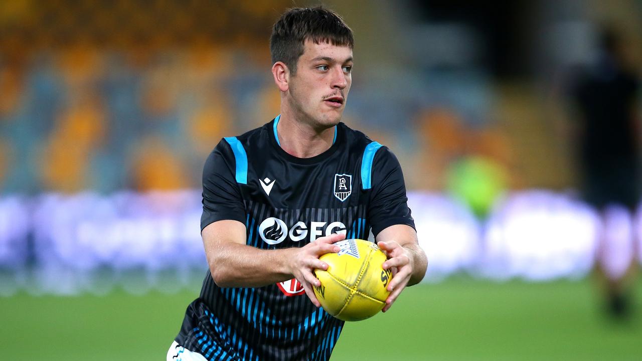 Zak Butters has been a shining light in a tough start to the season for Port Adelaide. Picture: Jono Searle/AFL Photos/via Getty Images