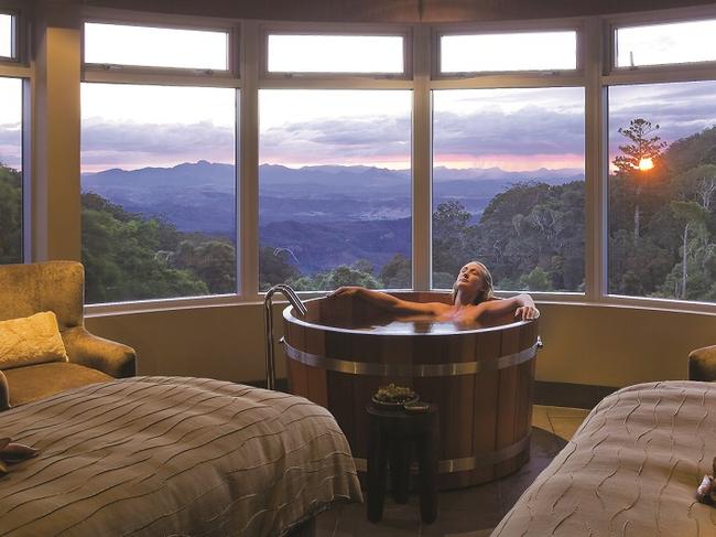 Spend some spa time at O’Reilly's Rainforest Retreat.