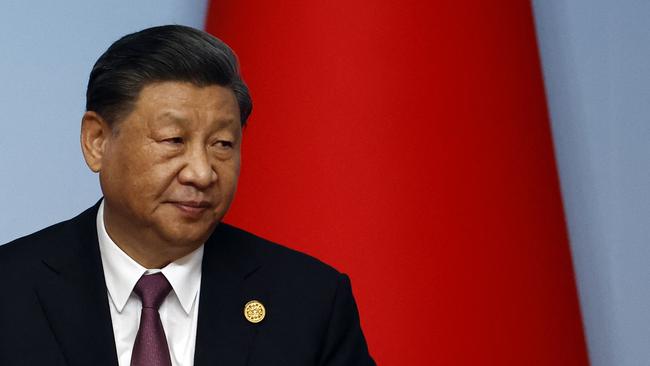 Chinese President Xi Jinping faces an ‘ever-weakening’ economy. Picture: Florence Lo/Pool/AFP