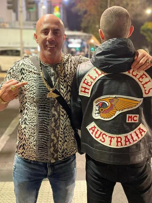 Hells Angels national president Luke Moloney.