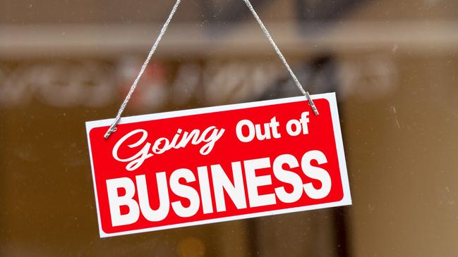 Victorian businesses are closing at a rapid rate in comparison to previous years.