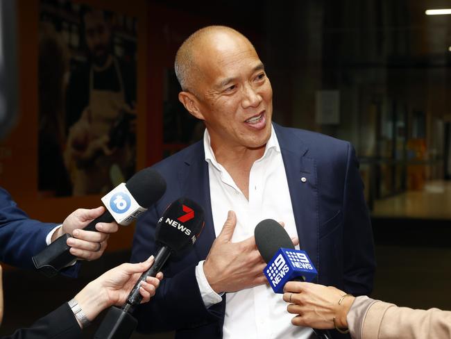 Dr Teo outside the Health Care Complaints Commission Professional Standards Committee Inquiry on March 27. Picture: Richard Dobson