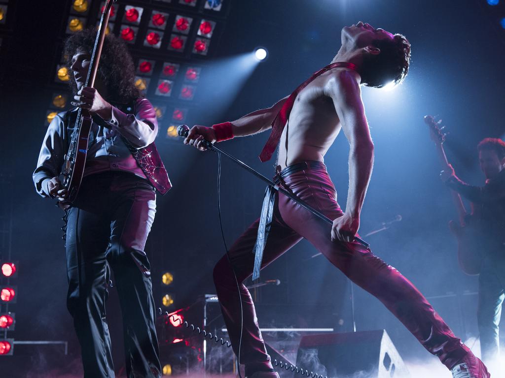 Rami Malek and Joe Mazzello in Bohemian Rhapsody. Picture: Alex Bailey/Twentieth Century Fox via AP