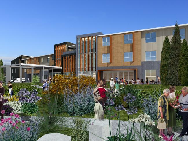 The facility will include a dementia wing.