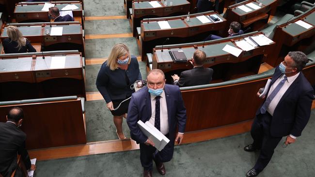 Tasmanian Liberal MP Bridget Archer crossed the floor to support an independent bill for a federal integrity commission on November 25. Picture: NCA NewsWire/Gary Ramage