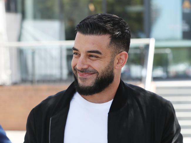 MELBOURNE, AUSTRALIA- NewsWire Photos DECEMBER 11, 2024: Adrian Portelli accused of a hooning incident in 2020, leaves the Sunshine Magistrate Court in Victoria. Picture:  NewsWire/ David Crosling