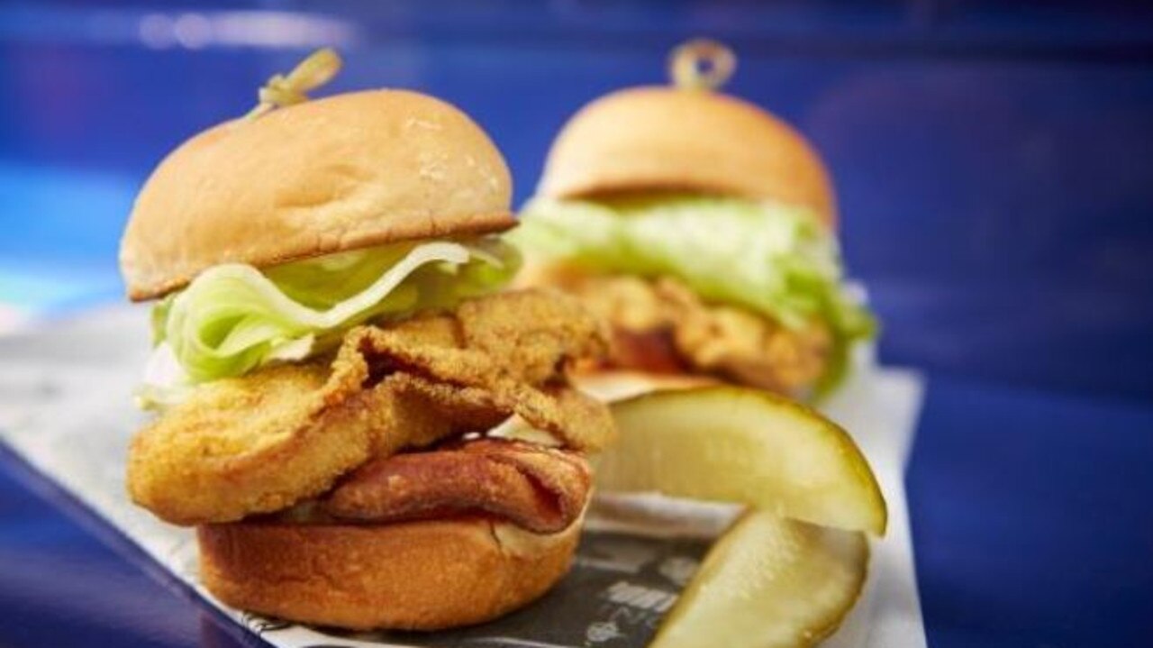 The oyster po-boy sandwich … an American classic. Picture: Getty Images