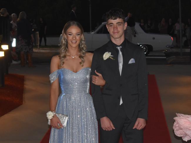 Bonnie Donaldson and Seth Esson at Assumption College Warwick formal