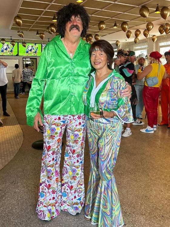 Guests got into the spirit. Pictures: Instagram
