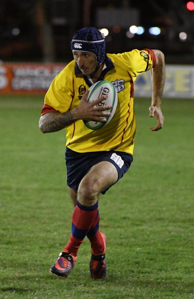 Chris Rose played representative rugby union on the wing for Central Queensland.