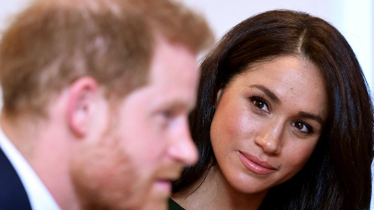 Harry and Meghan are raising awareness of the same issues the royal family have been busy working on this week. Picture: Toby Melville / Pool / AFP