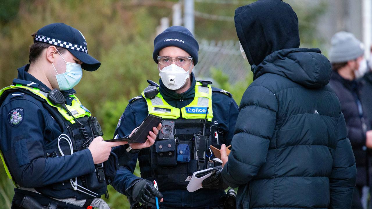 Dandenong protest: Anti-lockdown march arrests fines issued | Herald Sun