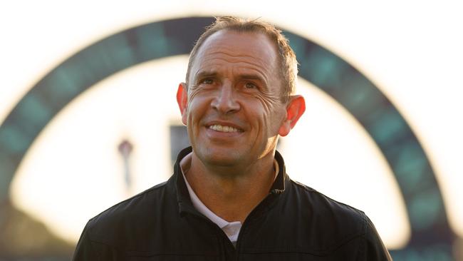 Chris Waller at Rosehill. Picture: Max Mason-Hubers