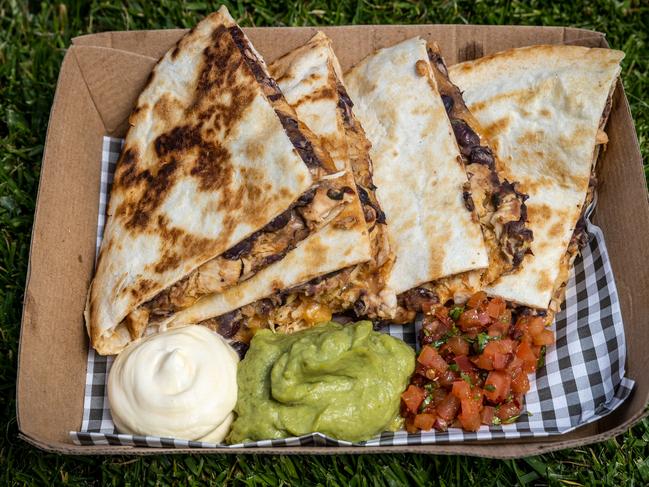 San Antone’s quesadillas. Picture: Jake Nowakowski.