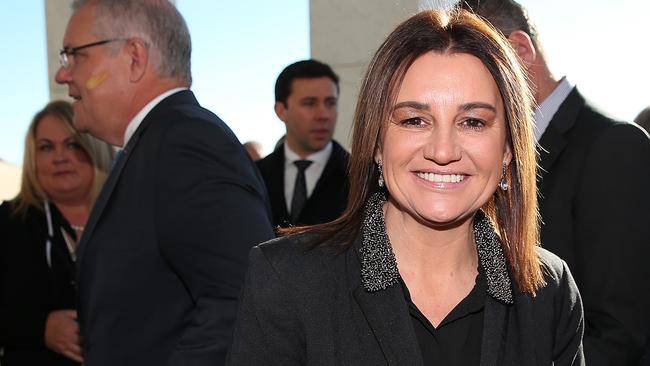 Jacqui Lambie will support the tax cuts, but only if the Government waived Tasmania’s historic $157 million social housing debt. Picture: KYM SMITH