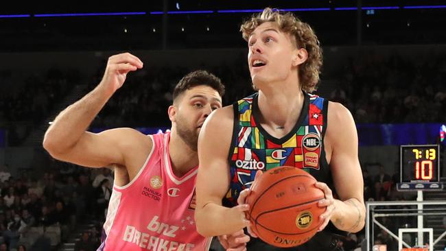 Luke Travers exploded in the first half. (Photo by Kelly Defina/Getty Images)