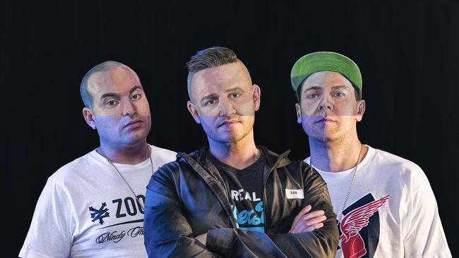 Noise in the hood: Hilltop Hoods keep it real for the Adelaide massiv.