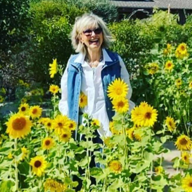 One of Olivia's last ever pictures showed her surrounded by sunflowers. Picture: Instagram