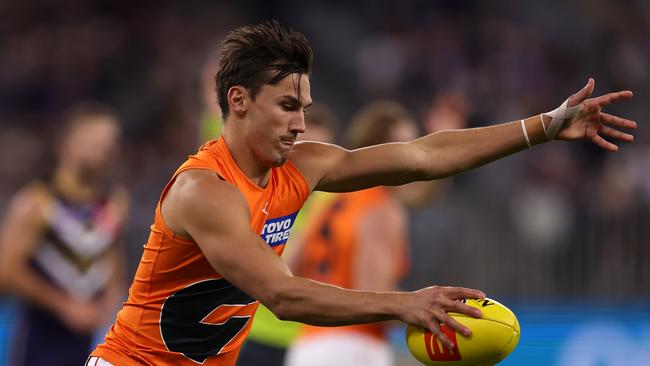 Isaac Cumming will be a Giant until at least the end of the 2024 season after signing a new two-year deal. Picture: Getty Images