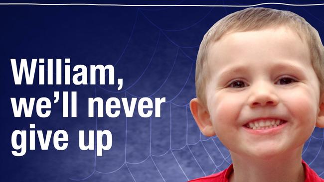 A William Tyrrell “’ifth-year’ public awareness poster.