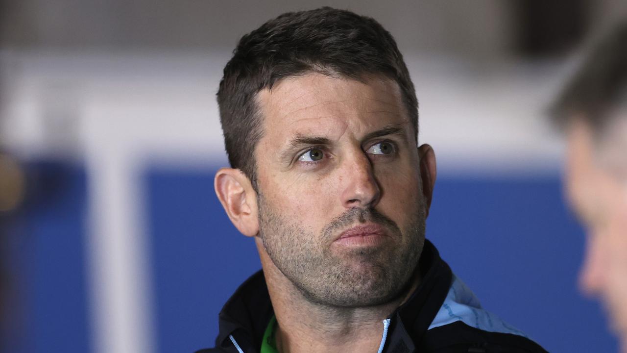 In-demand Sharks assistant Josh Hannay. Picture: Ashley Feder/Getty Images