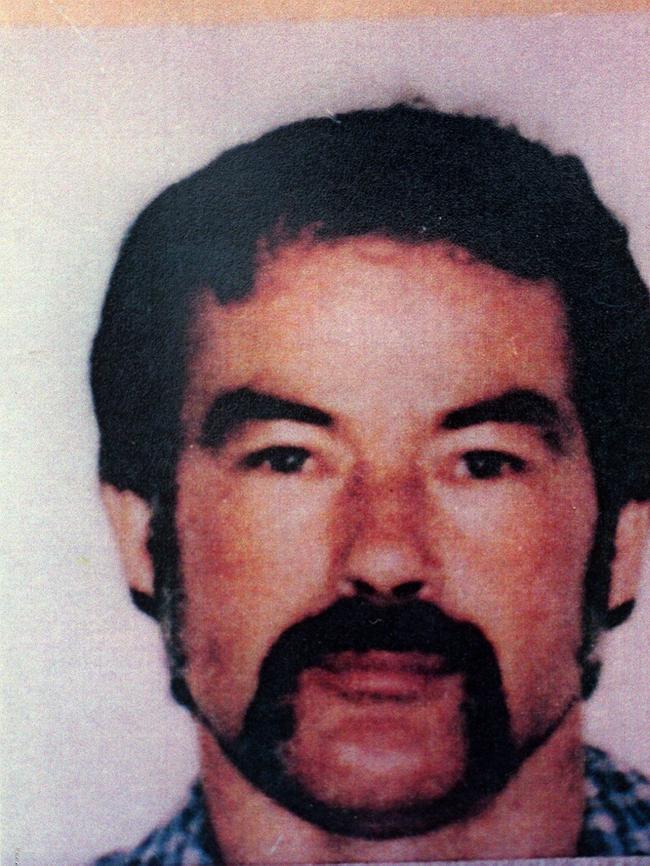 Police mugshot of Ivan Milat