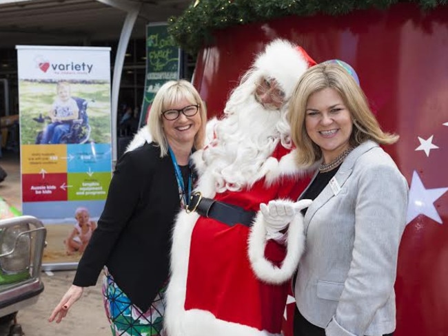 Christmas has started at Sydney Airport ... The Sydney Airport Community Christmas Giving Appeal will raise funds over the next six weeks for Variety — the Children’s Charity.