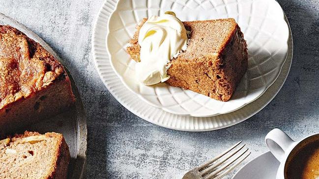 Kelly's apple cake. Picture: Guy Bailey