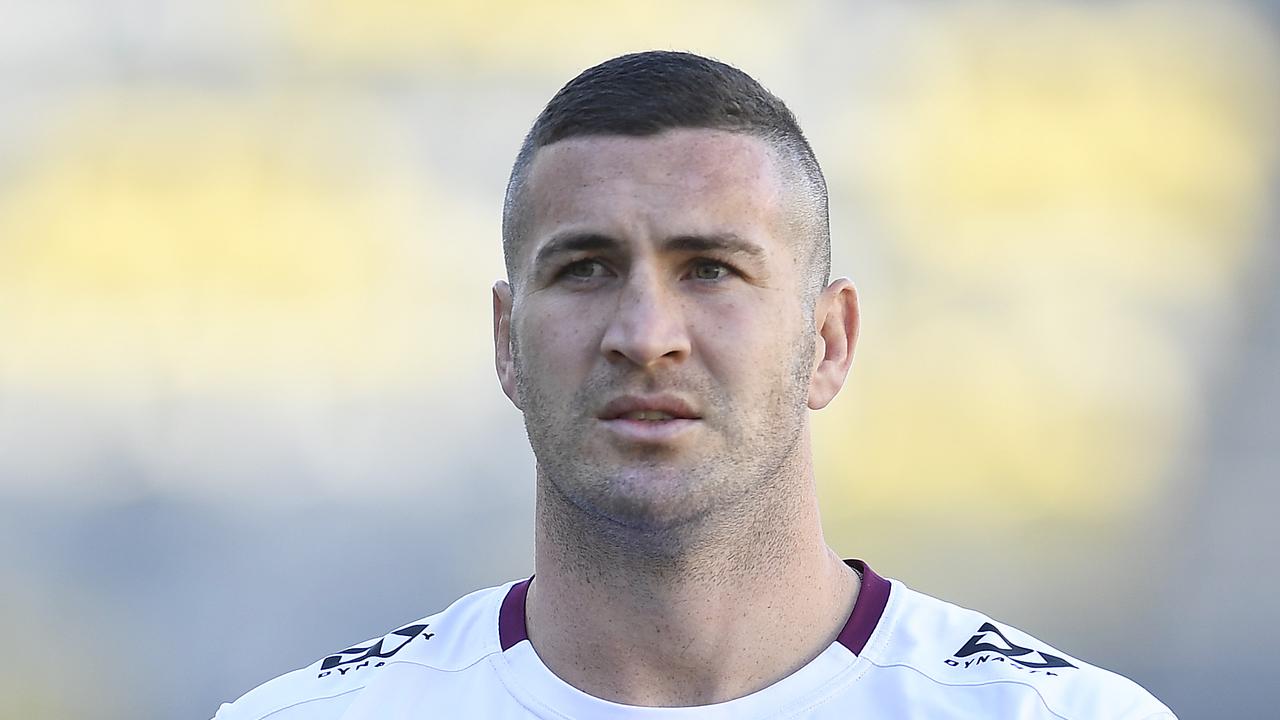 Joel Thompson has announced his retirement from rugby league. (Photo by Ian Hitchcock/Getty Images)