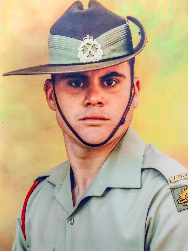 Private Bradley Carr took his own life on Anzac Day.