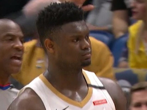 Zion wasn't very happy about the loss.