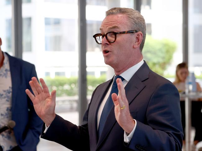 20,February, 2024: Christopher Pyne at the round table held at The Advertiser. Picture: Kelly Barnes