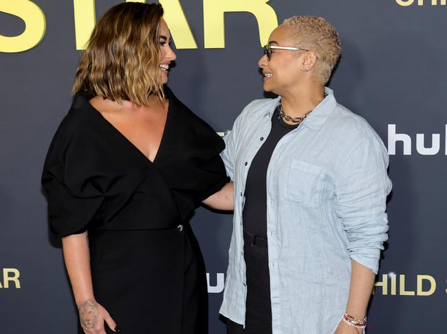 Demi Lovato and Raven-Symone attend the Los Angeles premiere of Hulu's 'Child Star'. Picture: Kevin Winter/Getty Images