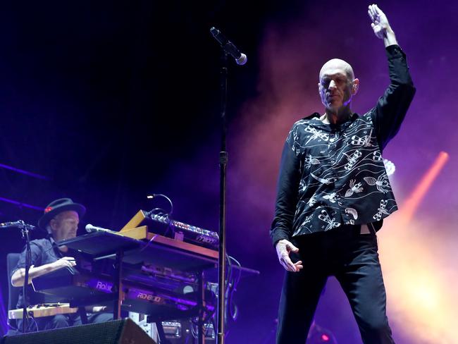 It was the first time Midnight Oil have performed in Sydney in more than a decade. Picture: Damian Shaw