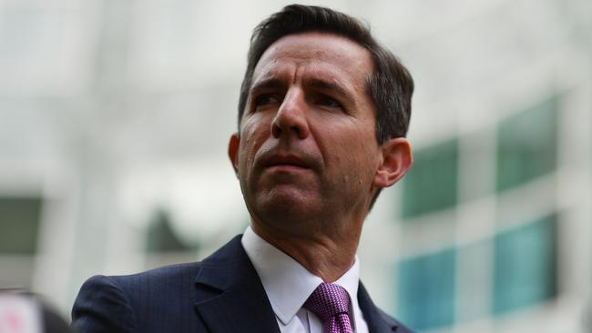 Finance Minister Simon Birmingham said Noumed Pharmaceuticals’ expansion into South Australia was “a big win for jobs” in the state. Picture: Sam Mooy/Getty Images