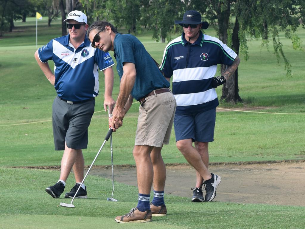 On course at the inaugural Brendon Hall Memorial Golf Day at the Rockhampton Golf Club on February 16, 2025.
