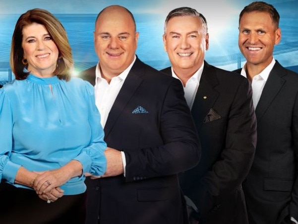 The panel on Channel 9's Footy Classified