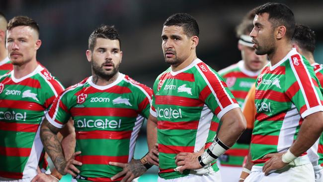 The Rabbitohs were given a week one reality check. Picture: Matt King