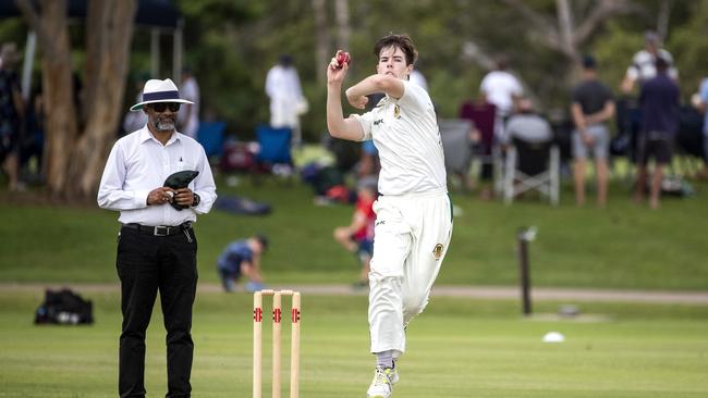 Ben Buechler was an outstanding all-rounder for Paddies. (AAP Image/Richard Walker)