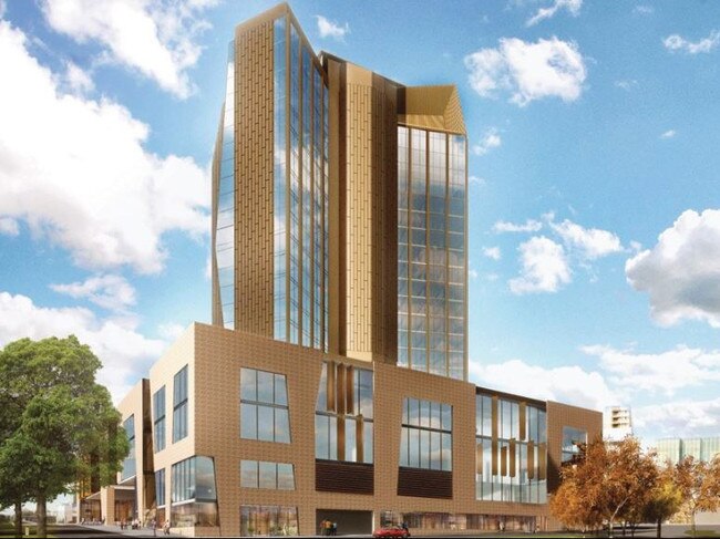 Another artist’s impression of the building from a different viewpoint.