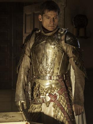 The king-slayer ... Nikolaj Coster Waldau as Jaime Lannister in Game Of Thrones.