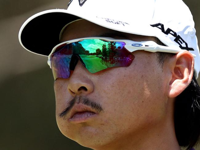 Min Woo Lee is in the driver’s seat at the Australian Open. Picture: David Gray