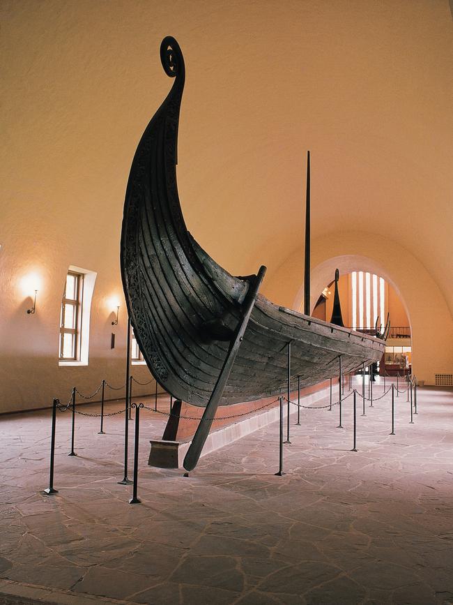 The Oseberg Ship at the Maritime Museum