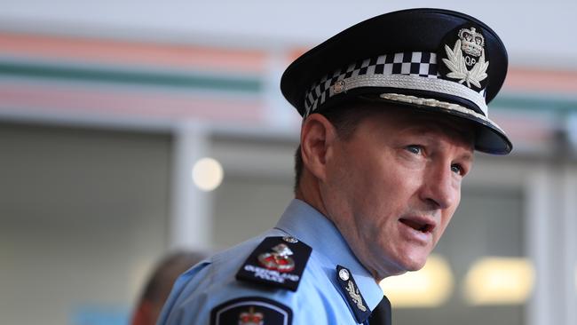 Mr Wheeler was downgraded from his position to a Chief Superintendent in August. Picture: Lachie Millard