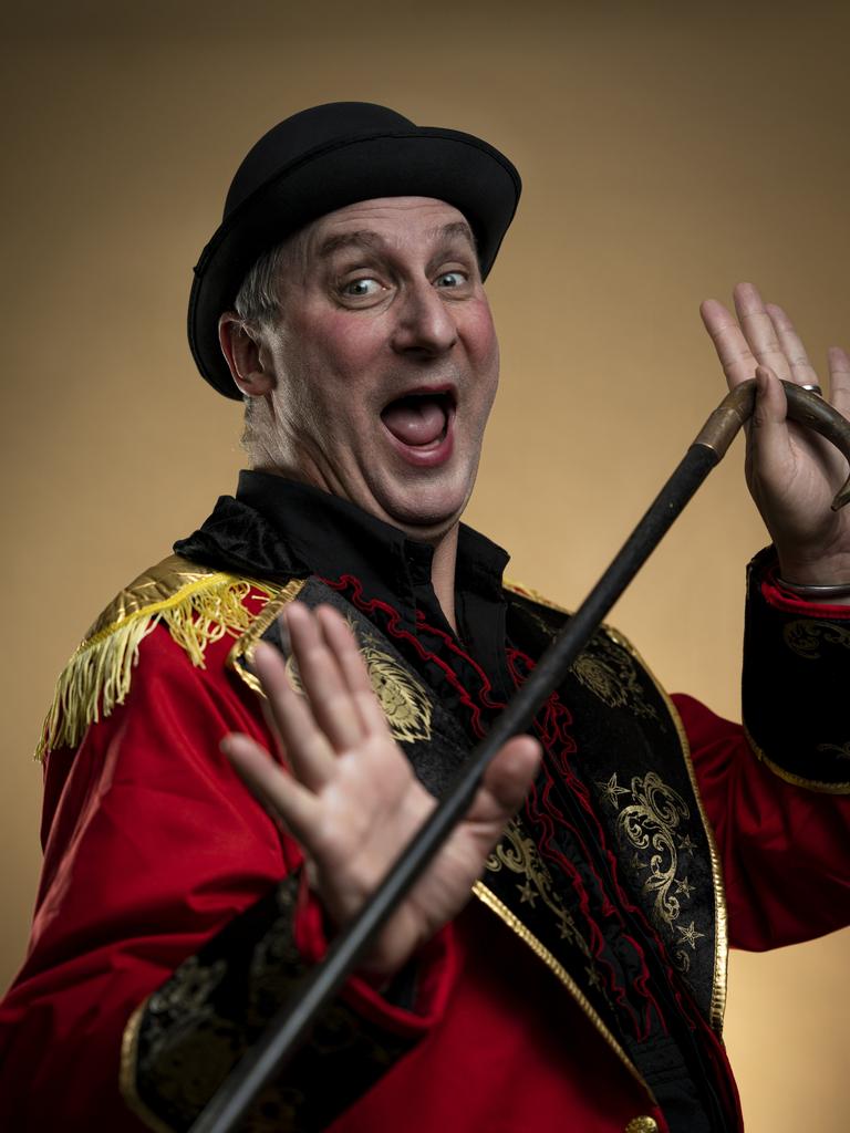 Matt Young is bringing Circus Carnival Cabaret to the North Australian Festival of Arts in Townsville from September 26 to October 13. The festival features 89 shows, 430 performances and 800 artists, headlined by the Queensland Symphony Orchestra hosting Symphony Under the Stars. Picture: Reiser Media